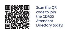 Colorado CDASS Attendant Directory QR code